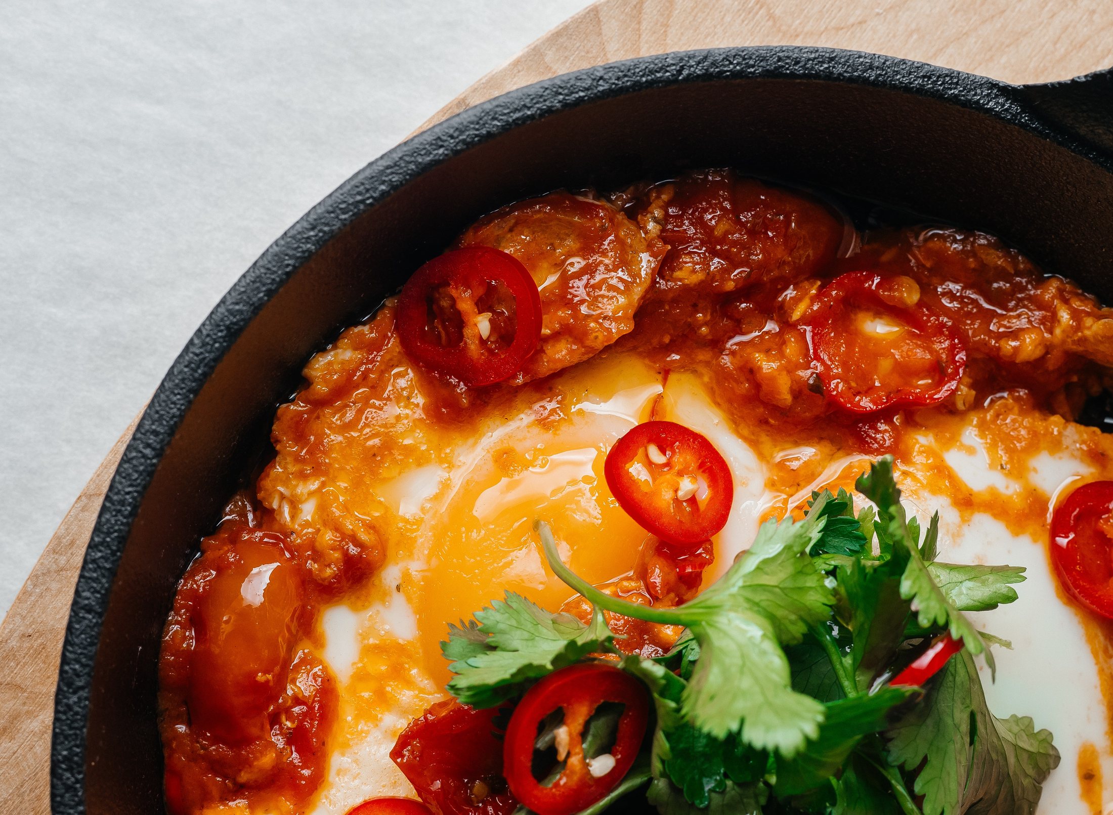 Shakshuka im Kiku Bistro